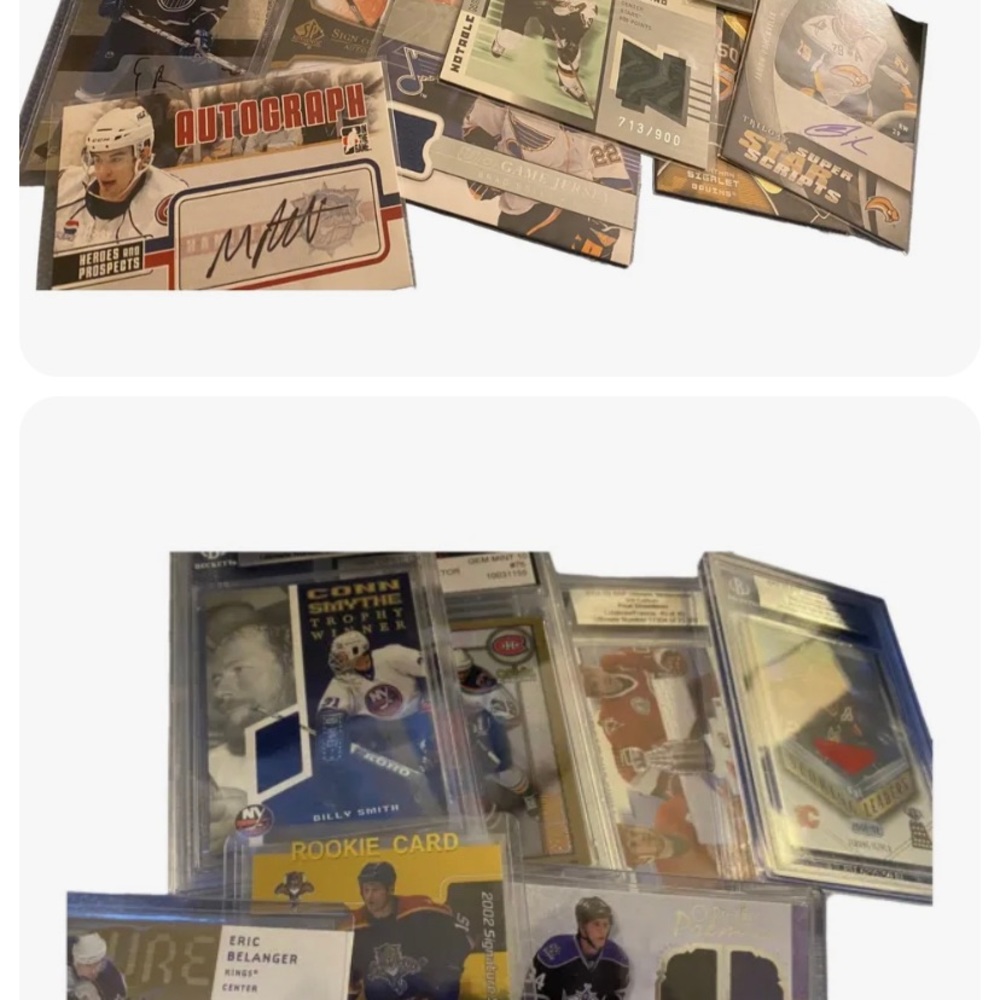 Mystery Hockey Card Pack - 10+ cards - Guaranteed Autographed or Jersey Card